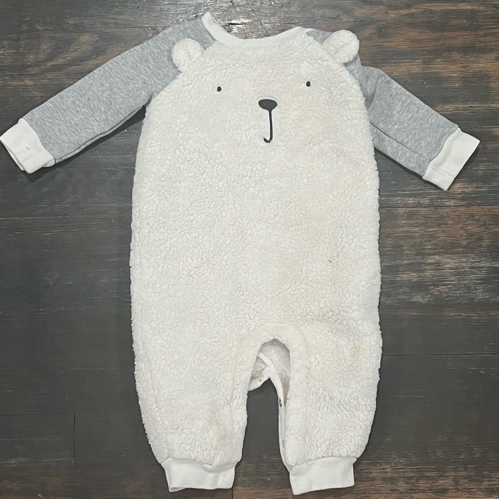 Baby Gap fuzzy jumpsuit
